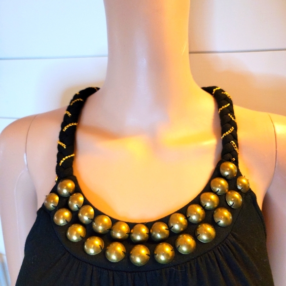 CABLE & GAUGE | Braided Back Top - Picture 2 of 6